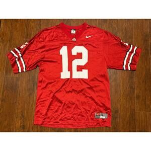Ohio State Football Jersey Number 12 Official Team Apparel Size Large